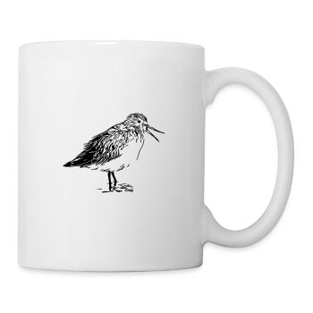 Coureur de la rivière Oiseau - Mug blanc - blanc - Droite