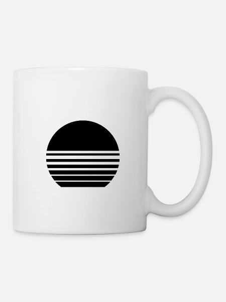 sunset - Mug - white