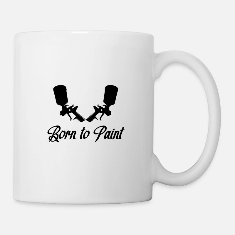 Lackierer - Tasse - Weiß