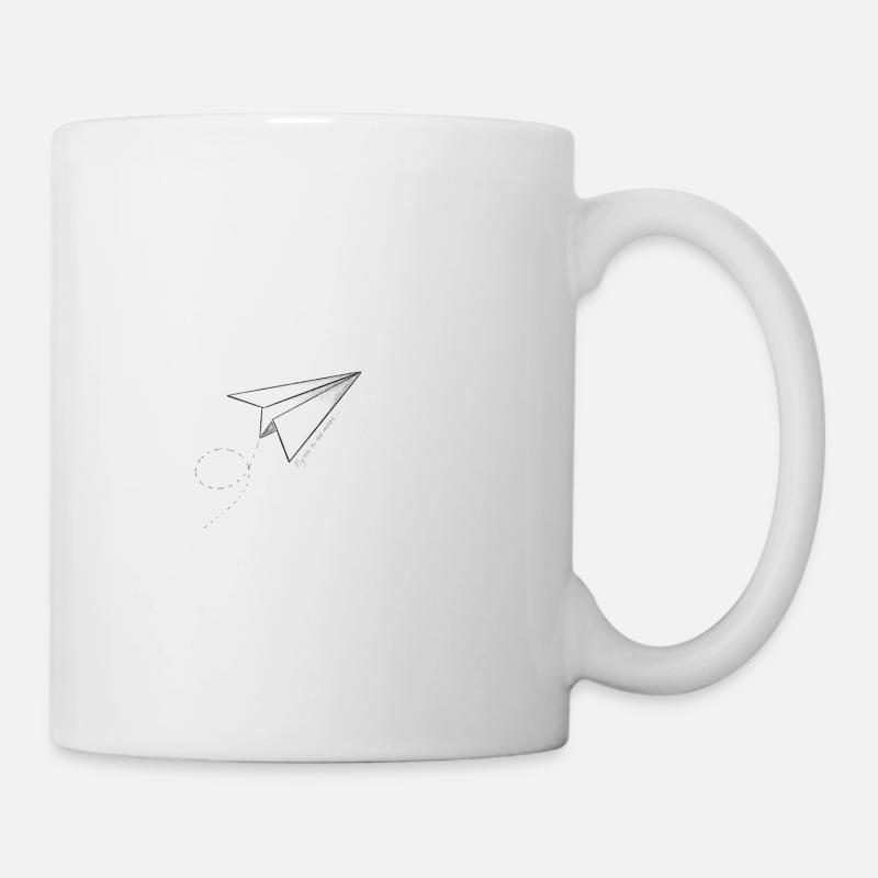 Paper plane - Mug - white
