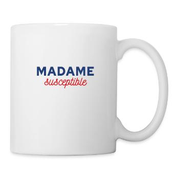madame susceptible - Mug blanc - blanc - Droite