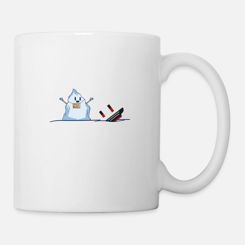 Câlins gratuits Kawaii - Titanic Remembrance Day - Mug blanc - blanc