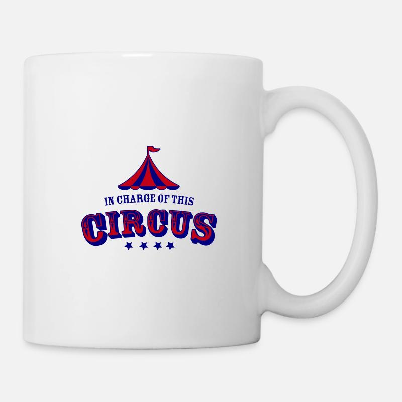 Chef von diesem Zirkus - Tasse - Weiß