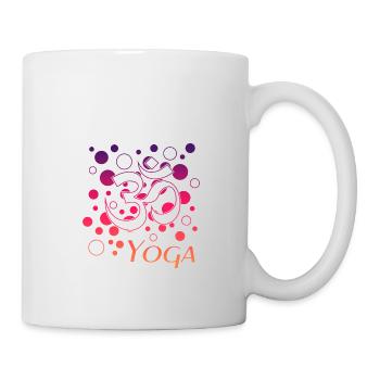 Yoga - Tasse - Weiß - Rechts
