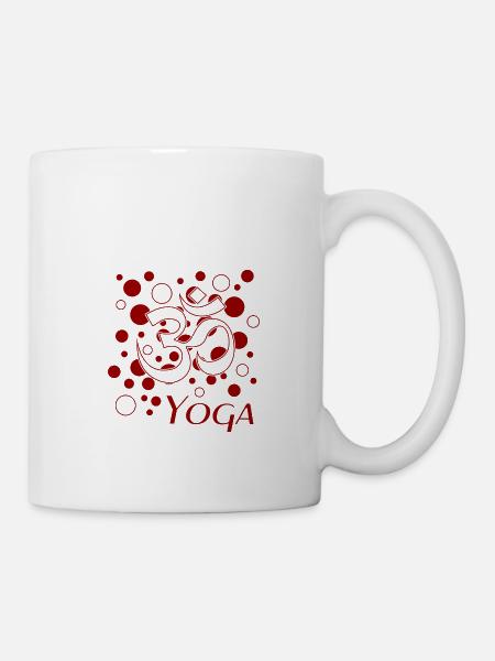 Yoga yoga - Tasse - Weiß