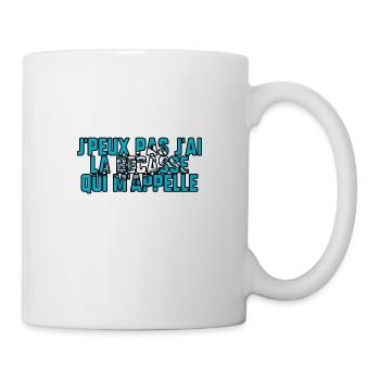 La bécasse m’appelle - Mug blanc - blanc - Droite