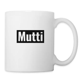 Mutti-Muttertag Geschenkidee - Tasse - Weiß - Rechts