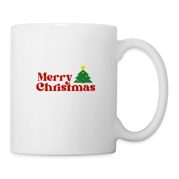 Merry Christmas - Mug blanc - blanc - Droite