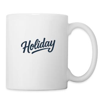 Vacances - Mug blanc - blanc - Droite