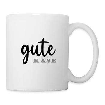 gute Käse - Tasse - Weiß - Rechts