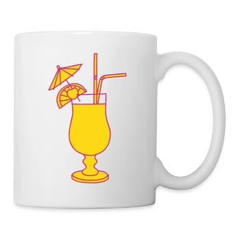Cocktail 2 - Mug blanc - blanc - Droite