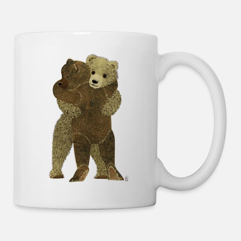 große Bärenliebe - Tasse - Weiß