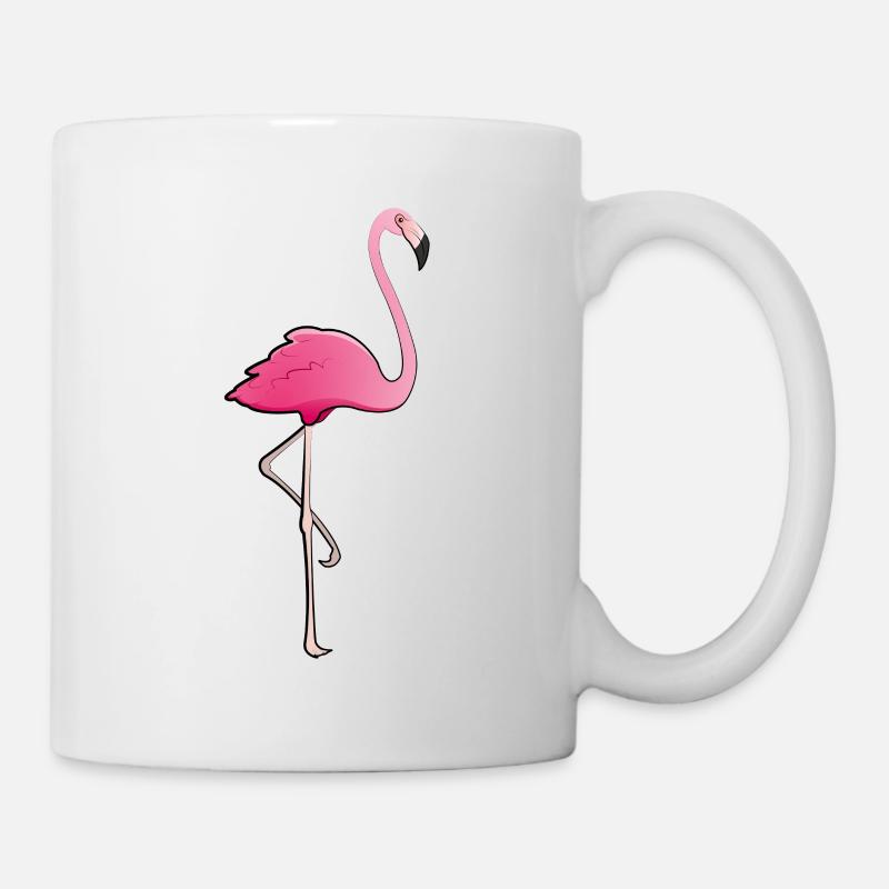 Flamingo - Tasse - Weiß