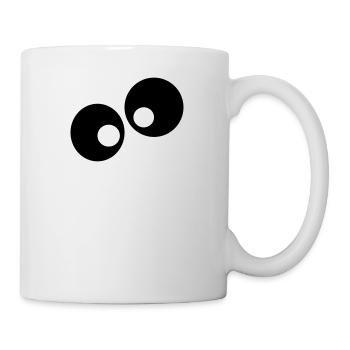 yeux - Mug blanc - blanc - Droite
