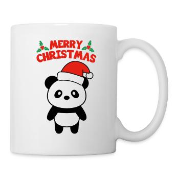 Merry Christmas Panda - Mug - white - Right