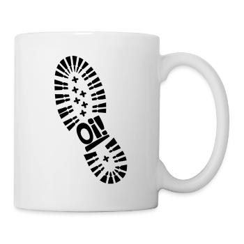 Oi! meine Stiefel! - Tasse - Weiß - Rechts