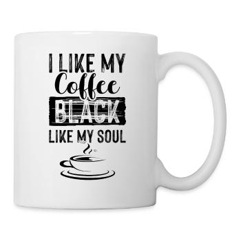 kaffee seele - Tasse - Weiß - Rechts