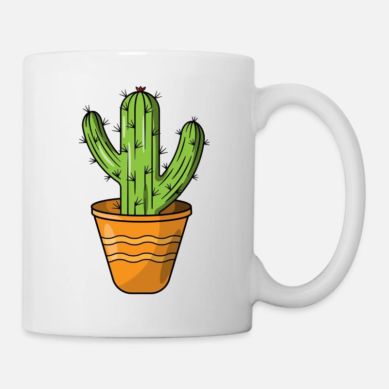 Cactus - Mug blanc - blanc