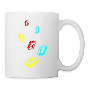 Eier symbol - Tasse - Weiß - Rechts