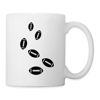 Icône de l’icône Football - Mug blanc - blanc - Droite