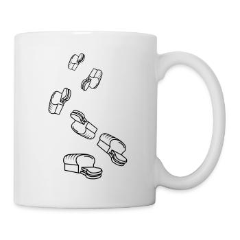 Bread icon symbol - Mug - white - Right