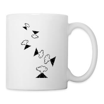 Volcano icon icon - Mug - white - Right