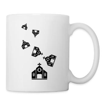 Foi de l’Église - Mug blanc - blanc - Droite