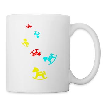 Shovel Horse Icon Icon - Mug - white - Right