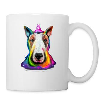 Bull Terrier Design in Color - Mug - white - Right