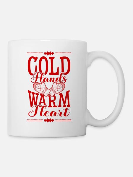 Frost winter - Tasse - Weiß