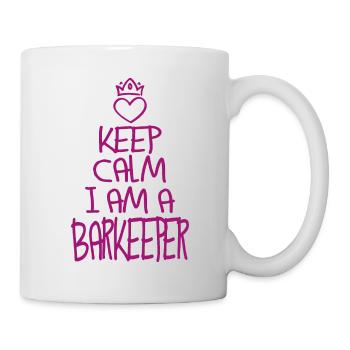 Gardez calme Bartender Cool Bartender Cadeau - Mug blanc - blanc - Droite