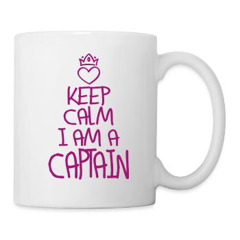 Keep Calm Captain Cool Captain Gift - Mug - white - Right