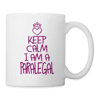 Keep Calm Paralegal Cool - Mug - white - Right