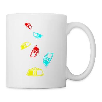 Napf Hund - Tasse - Weiß - Rechts
