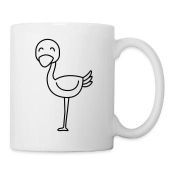 Strauss Comic Animal - Mug - white - Right