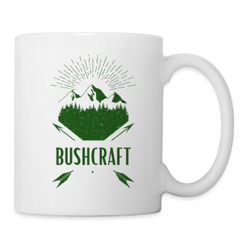Bushcraft survival - Mug - white - Right