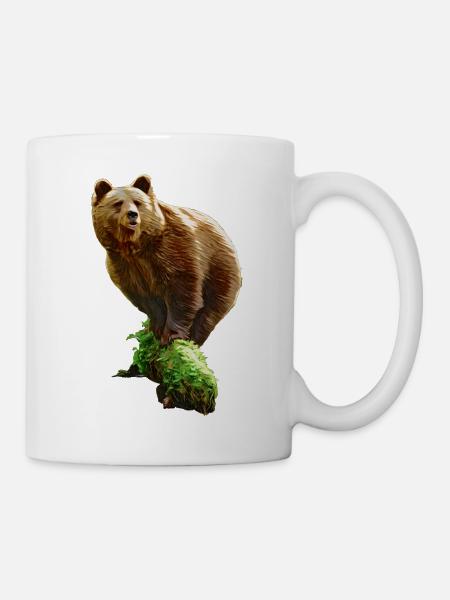 JURKA im Fluss - Tasse - Weiß