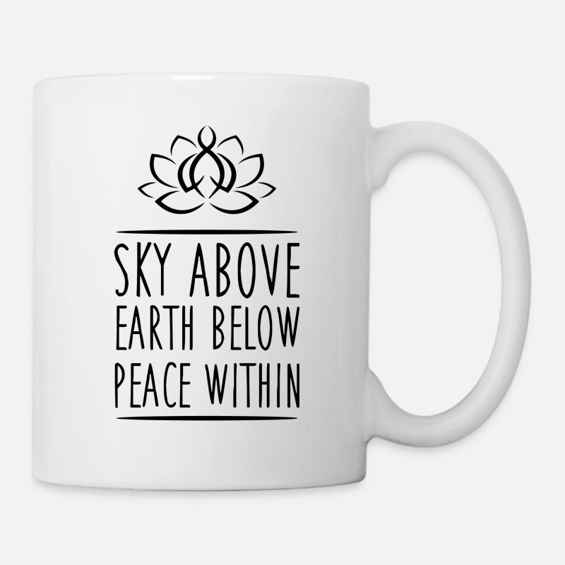 Cool Yoga Dire Cadeau Yogi - Mug blanc - blanc
