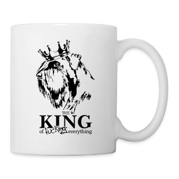 Giant Schnauzer King Dog Saying Dogs Dog - Mug - white - Right
