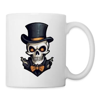 Design d’Halloween effrayant pour la prochaine fête - Mug blanc - blanc - Droite