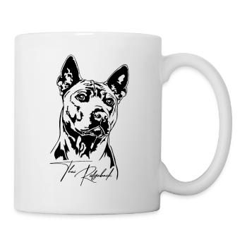 Thai Ridgeback Portrait Chien Chiens Wilsigns - Mug blanc - blanc - Droite