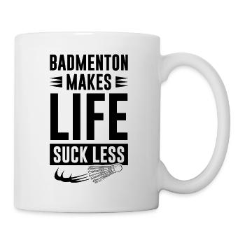 Badminton sport - Mug - white - Right