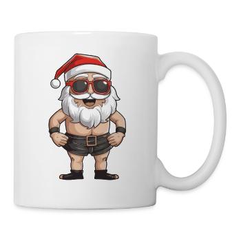 Weihnachtsmann Urlaub Santa Sommer - Tasse - Weiß - Rechts