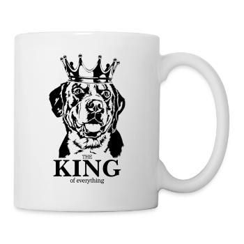 Grand Bouvier Suisse Roi de tout - Mug blanc - blanc - Droite