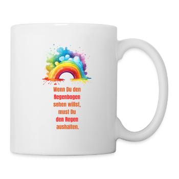 Play of colours of life - Mug - white - Right