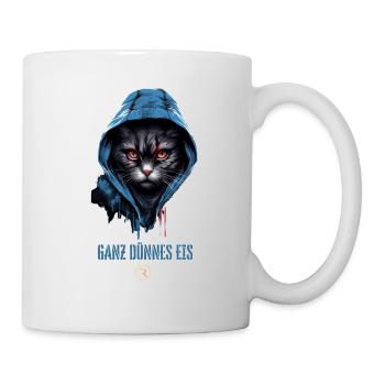 Mysteriöse Katzenauge - Tasse - Weiß - Rechts