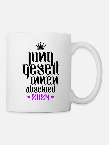 Jga 2024 Junggesellinnenabschied - Tasse - Weiß