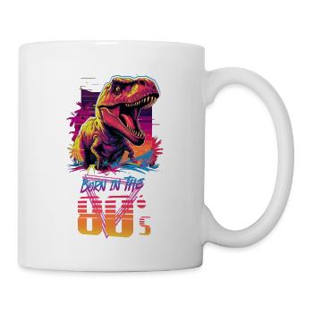 Born in the 80s - Tasse - Weiß - Rechts