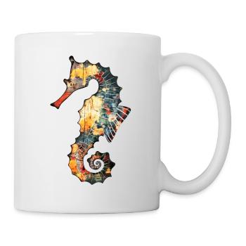Sea horse - Mug - white - Right