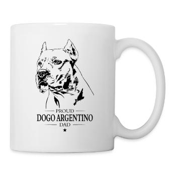 Dogo Argentino Dad Dog Dog Wilsigns - Mug - white - Right